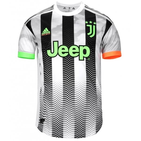 Tailandia Camiseta Juventus Especial 2019 2020 Negro Blanco